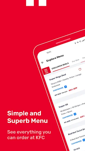 KFC UAE (United Arab Emirates) screenshot 2