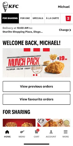 KFC Trinidad and Tobago screenshot 3