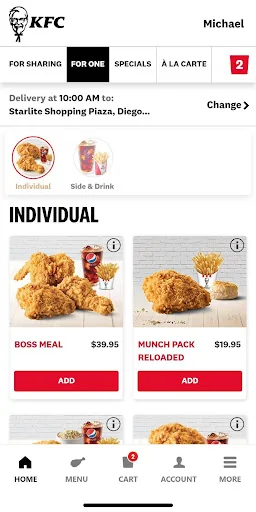 KFC Trinidad and Tobago screenshot 4