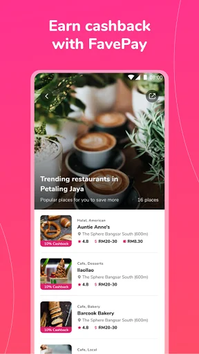 Fave - Cashback & Savings screenshot 3