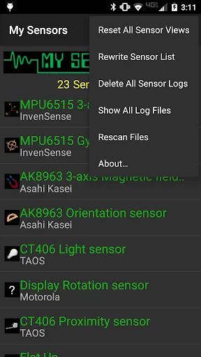 My Sensors screenshot 4