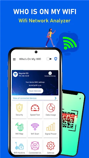 Who is on my WiFi : Scan wifi