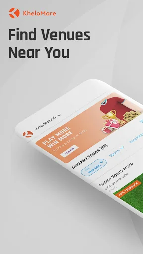 KheloMore: Book sports venues