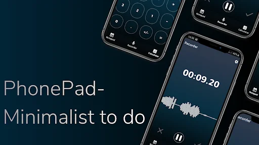 PhonePad: Minimalist Notepad