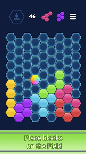 Hexus: Hexa Block Puzzle screenshot 1