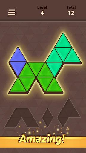 Triangle Tangram Games screenshot 1