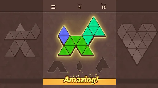 Triangle Tangram Games screenshot 2