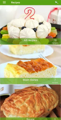 Kids recipes screenshot 1