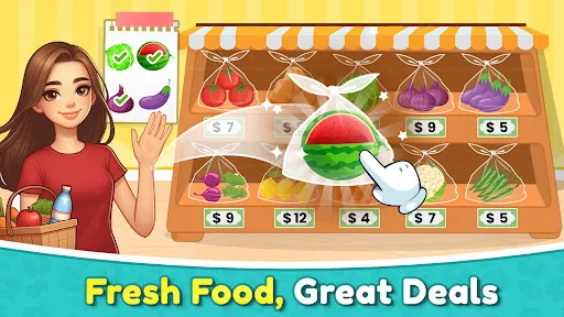 Grocery Market Cashier Store