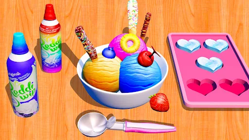 Ice Cream Games: Rainbow Maker screenshot 4