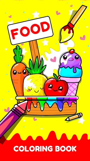 Fruits Coloring- Food Coloring