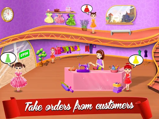 Cute Dress Maker Tailor Shop