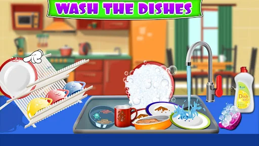 Kitchen Cleaning House Games