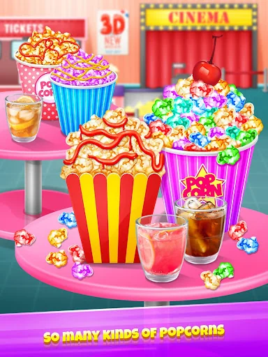 Popcorn Maker - Rainbow Food screenshot 1