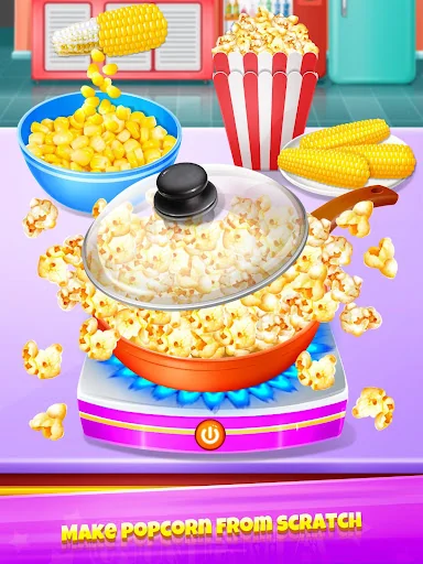 Popcorn Maker - Rainbow Food screenshot 2