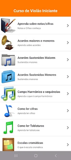 Curso de violão iniciante