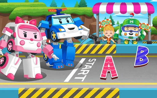 Robocar Poli Racing Kids Game