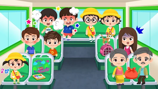 Tayo Bus Game - Bus Driver Job screenshot 4