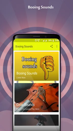 Booing Sounds
