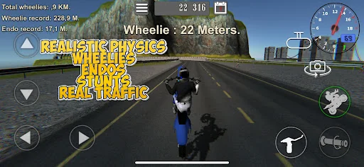 Wheelie King 3D: Realistic