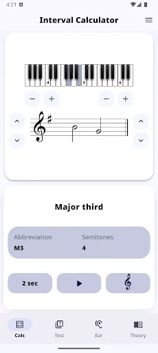 Interval Test · Ear Training