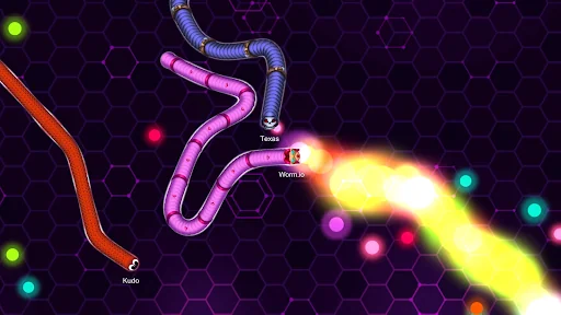 Worm.io - Snake & Worm IO Game screenshot 2