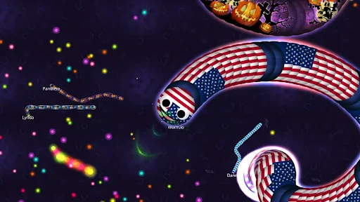 Worm.io - Snake & Worm IO Game screenshot 4