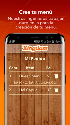 Kingdom Pedidos screenshot 4
