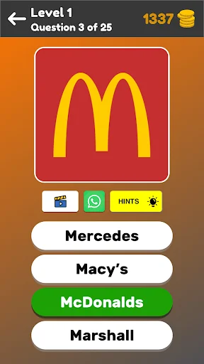 Logo Game: Multiple Choice screenshot 3
