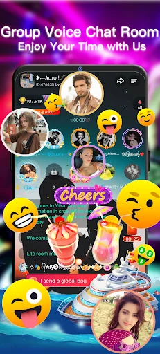 ViYa - Group Voice Chat Rooms