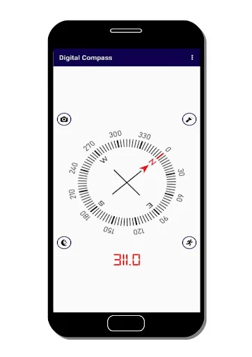 Digital Compass | Step Counter