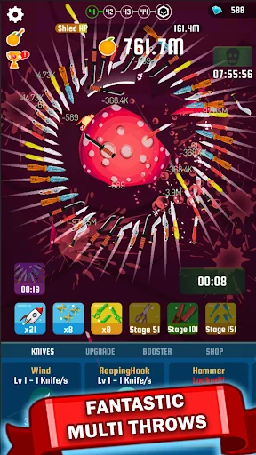 Idle Knife: Slash The Fruits
