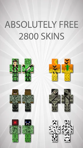 Camouflage Skins for Minecraft