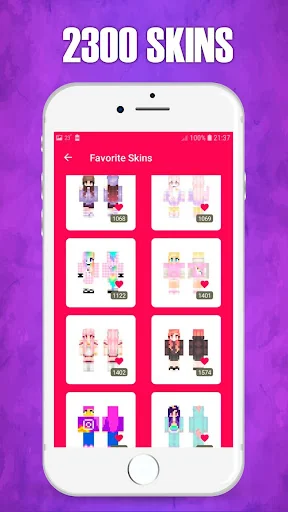 Girls Skins for Minecraft
