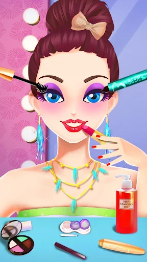 Prom Star Salon: Girl Dress Up