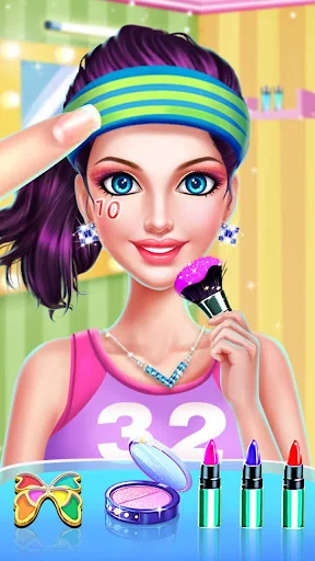 Sports Girl Makeup - Keep Fit