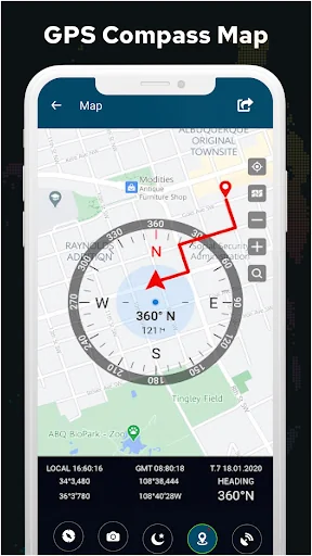 Digital Compass & GPS Compass screenshot 2