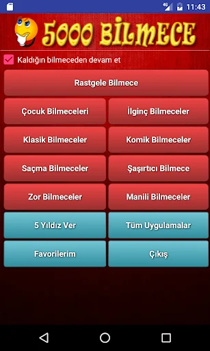 5000 Bilmece
