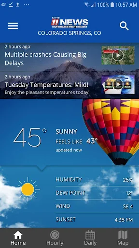 KKTV Weather and Traffic