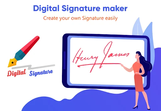 Digital Signature Maker - Hand