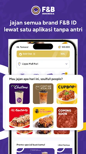 F&B ID App (Chatime Indonesia)