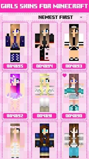 Girls Skins for Minecraft PE