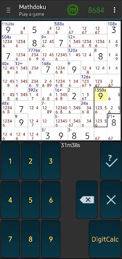Mathdoku & Killer Sudoku screenshot 2