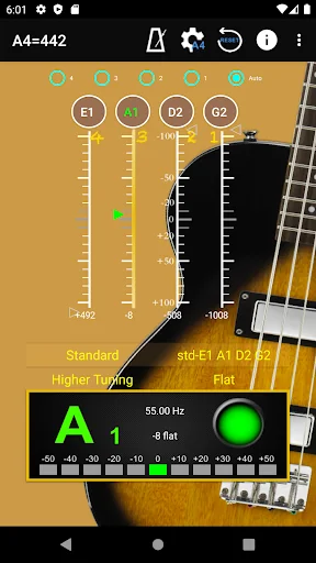 BassTuner - Tuner Bass Guitar