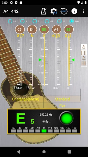 Charango Tuner & Metronome screenshot 2