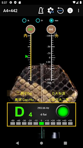 Erhu Tuner & Metronome