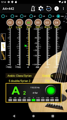 Oud Tuner - Tuner for Ud screenshot 1