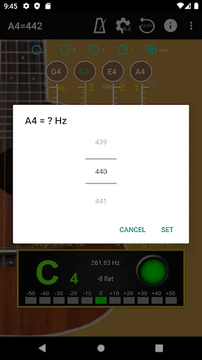 Ukulele Tuner & Metronome screenshot 4