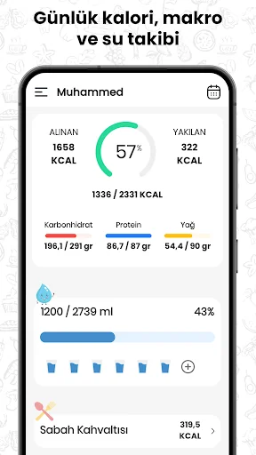 Diyet Listeleri & Kilo Takibi screenshot 1