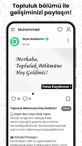 Diyet Listeleri & Kilo Takibi screenshot 2